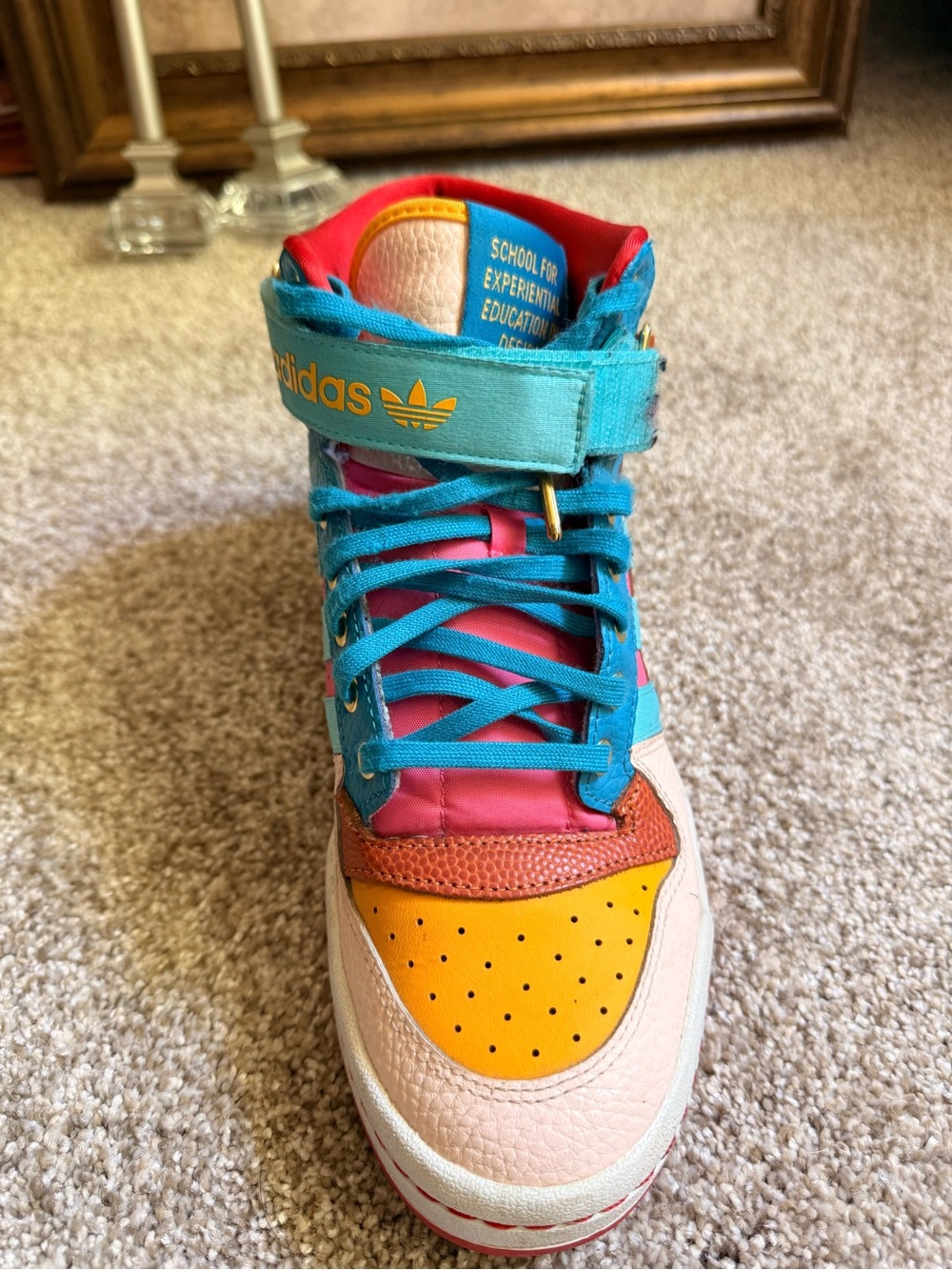 Adidas Forum Mid x S.E.E.D. Multi Sz 9 Women's